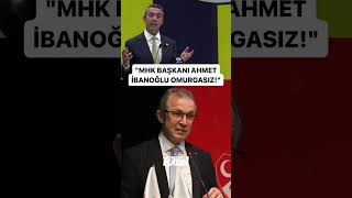 Ali Koç Mhk Başkanı Ahmet İbanoğlu Omurgasiz