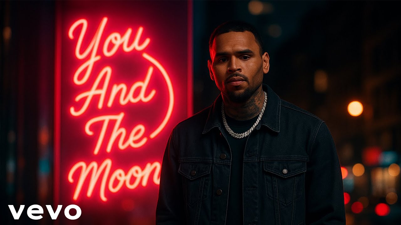 Chris Brown - You and the Moon [2025] R&B  | Chill Romantic Soul Chill & Vibe | Lyrics Video