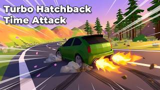 Turbo Hatchback Time Attack Gameplay (No Commentary) screenshot 2