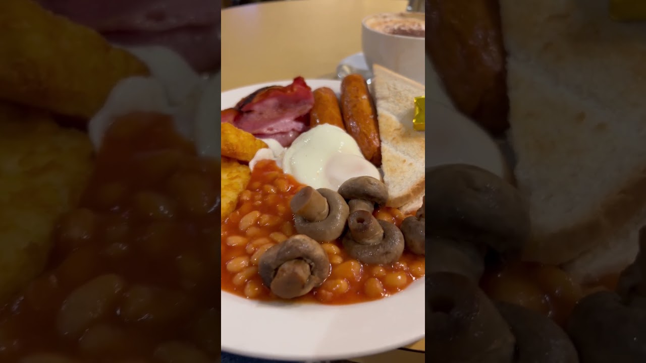 This is a Traditional English breakfast 