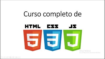 Curso de HTML5, CSS3 y JavaScript - Introducción - parte (1/4)