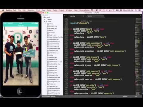 Corona Basic บทที่ 37 Local Database