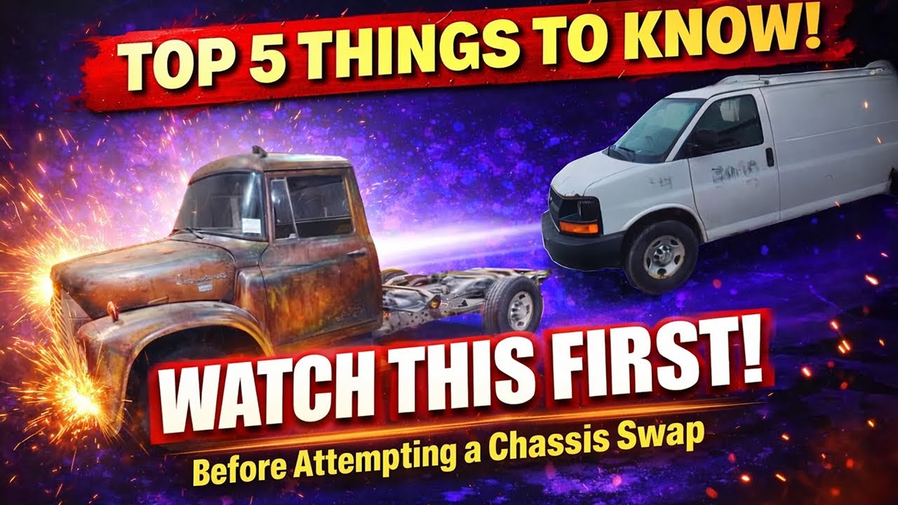 5 Chassis Swap Tips - YouTube