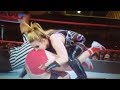 Natalya goes headfirst into Ronda Rousey.
