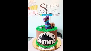 How to make a Xbox Fortnite Birthday Cake #shorts