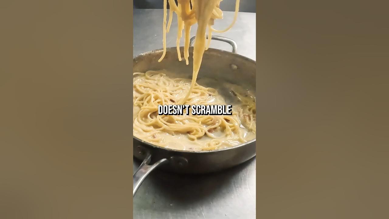 Chef Tips for Better Carbonara Chef Tips for Better Carbonara