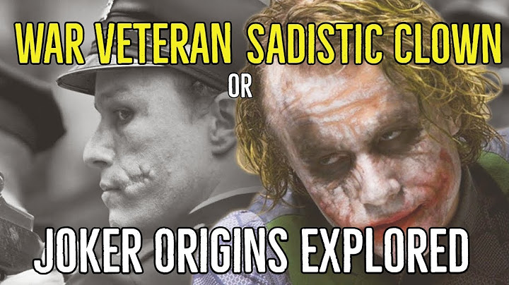 Heath Ledger’s Joker Origins (THE DARK KNIGHT) Explored
