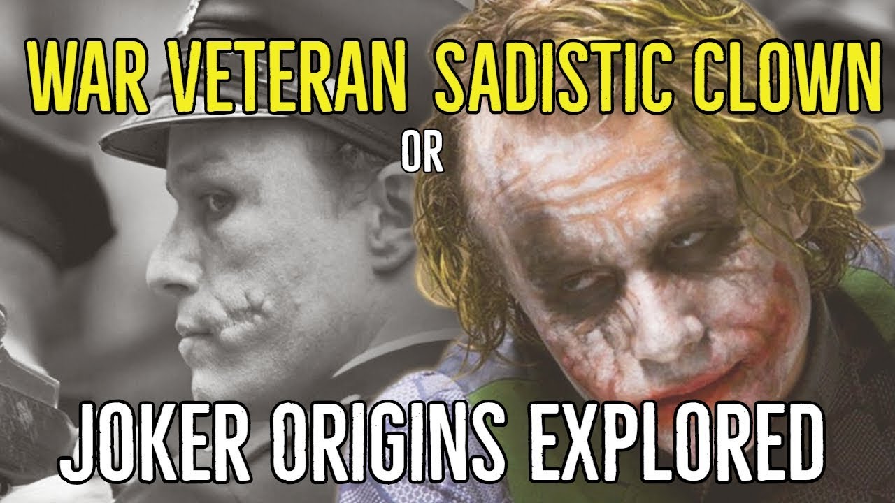 Heath Ledger's Joker Origins (THE DARK KNIGHT) Explored - YouTube