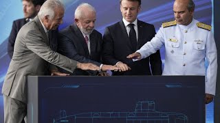 Brazil and France launch diesel-powered submarine