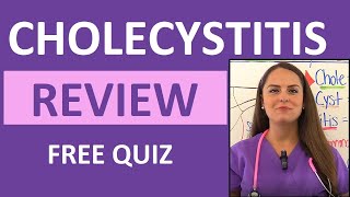 Cholecystitis Nursing NCLEX Pathophysiology, Symptoms (TTube & Cholecystostomy)