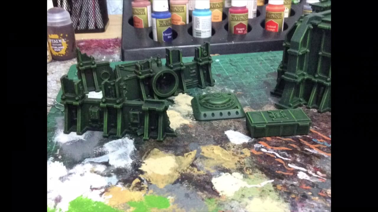 Warhammer 40k - Realm of battle: moon base klaisus - Neuf sur grappe