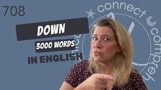 DOWN Meaning in English Use DOWN Correctly Examples Collocations Pronunciation