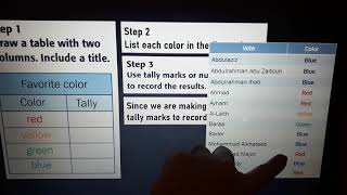 collect and record data ((activity))