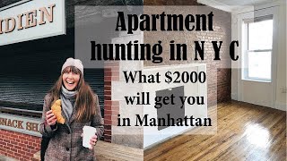 Apartment hunting in NYC - What $2000 will get you in Manhattan