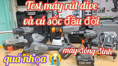 💥😱 Lần đầu test máy rút rive Hukan còn ngu nên nhận cái kết đắng,máy đóng đinh hukan / Hồng Nhiên