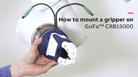 How to mount Grippers on collaborative robot GoFa- Tutorial for beginners