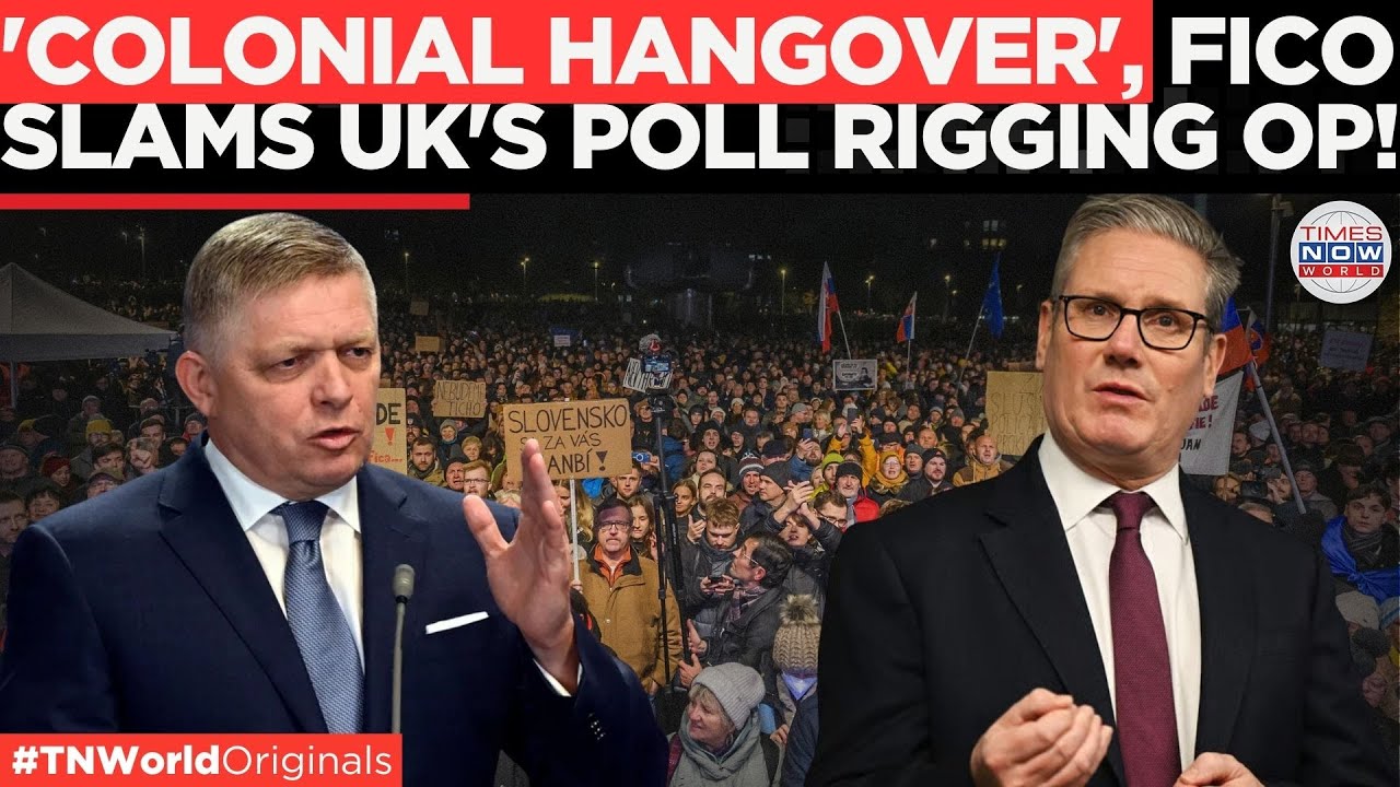 UK Meddling in Slovak Elections? PM Fico's Explosive NATO Allegations | Times Now World