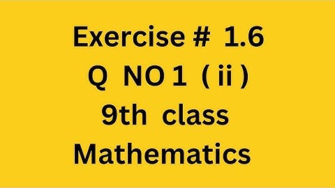 Exercise 1.6 | Q NO 1 ( ii ) | both matrix inversion &  cramer rule | 9th  math | math with komail