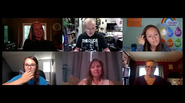 A zoom meeting with Allyson Olson of the  Nebraska...
