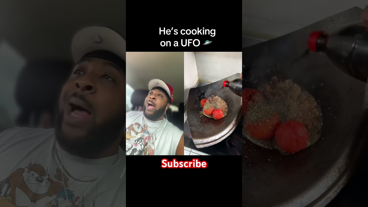 What’s he cooking on 