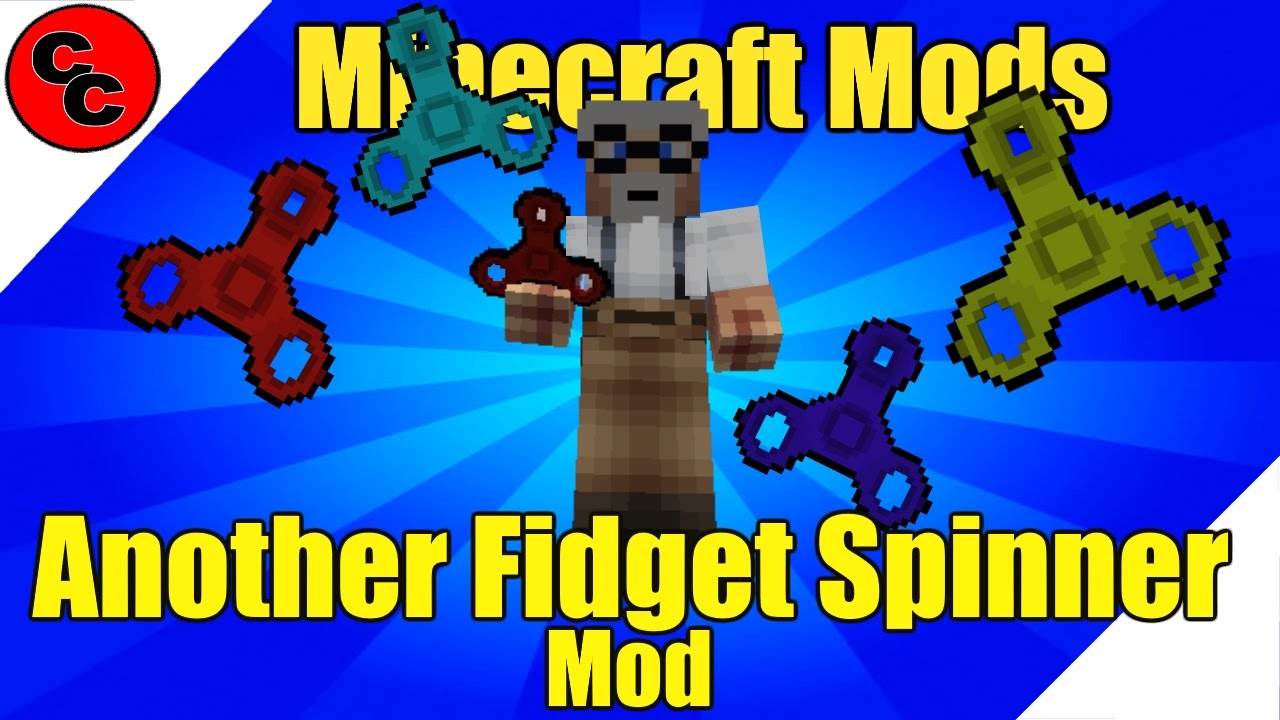 Minecraft Mods Another Fidget Spinner Mod 1 11 2 - YouTube