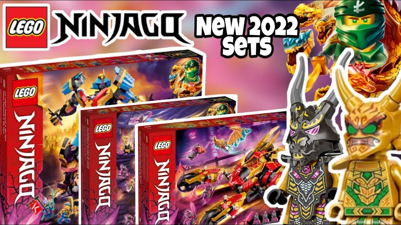 ¡New Lego Ninjago Season 16 Crystalized Summer 2022 Sets Leaked!