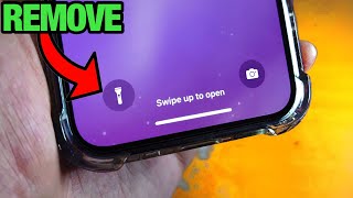 ANY iPhone how to remove flashlight from lock screen! screenshot 4