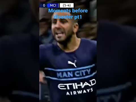 moments before disaster pt1 real madrid vs Manchester City leg 2