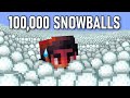 CRASHING A Pay-to-Win Minecraft Server with 100,000 Snowballs - #2