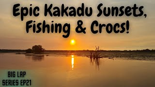 KAKADU EPIC SUNSETS, BARRA FISHING & CROCS 😮 - Big Lap Series EP21 screenshot 2