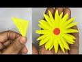 How To Make Paper Flower // Beautiful Paper Flower Making Idea // Easy Paper Flower Making Craft