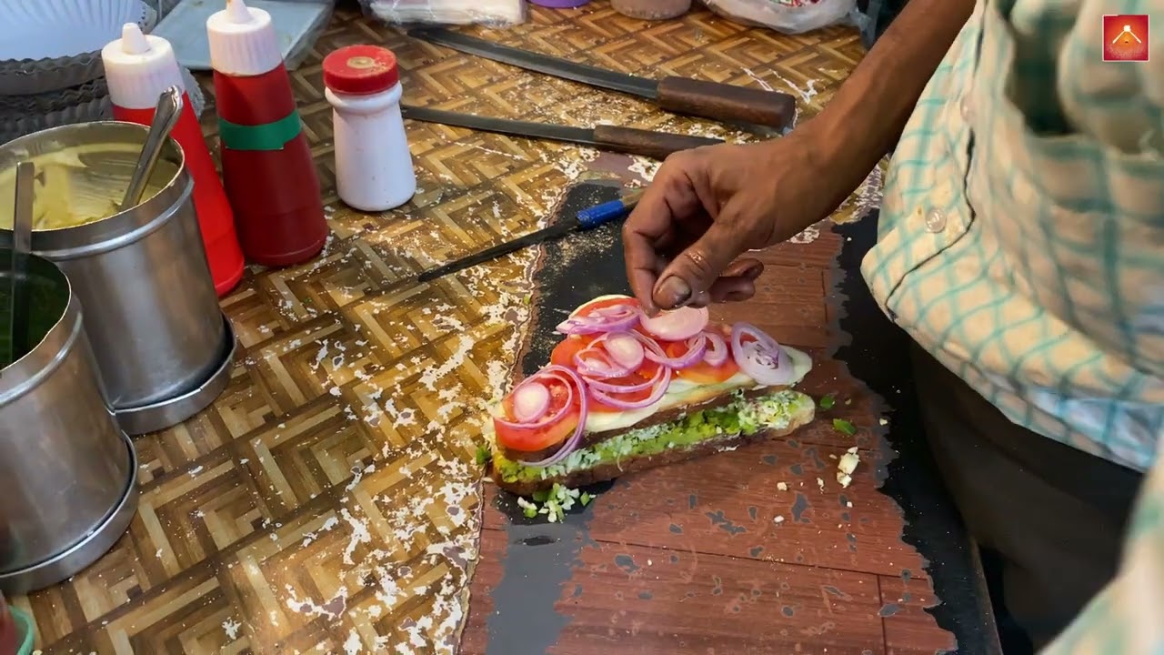 LOADED SANDWICH | PANEER & VEGGIES | INDIAN STREET FOOD | @ RS. 140/-