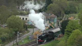 Swanage Railway April 2024 by Chris Spencer 75 views 7 days ago 4 minutes, 53 seconds