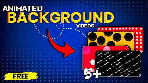 Animated Background Video Like @Algrow & Me|{Non Copyright} 100% Free 🔥