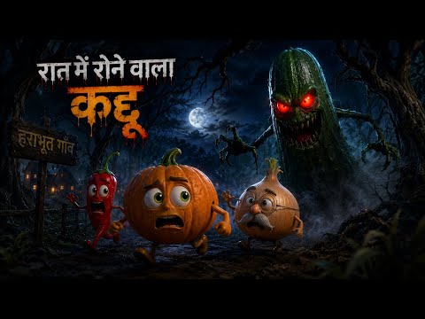 😨 रात में रोने वाला कद्दू 👻 | डरावनी सब्ज़ियों की कहानी | Horror Vegetable Story | Haunted Forest