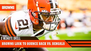 Browns Look to Bounce Back in Cincinnati | 2 Minute Drill