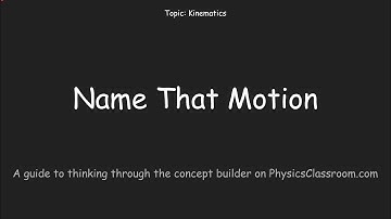 Name That Motion - Concept Builder