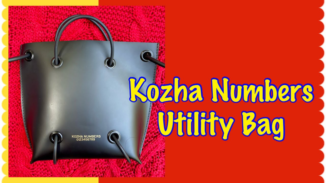 Kozha Numbers Utility Bag Reveal/Review - YouTube