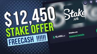 $12,500 STAKE.US Offer on FREECASH. ITS FREE MONEY!!!