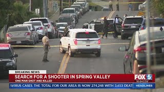 Search For A Shooter In Spring Valley