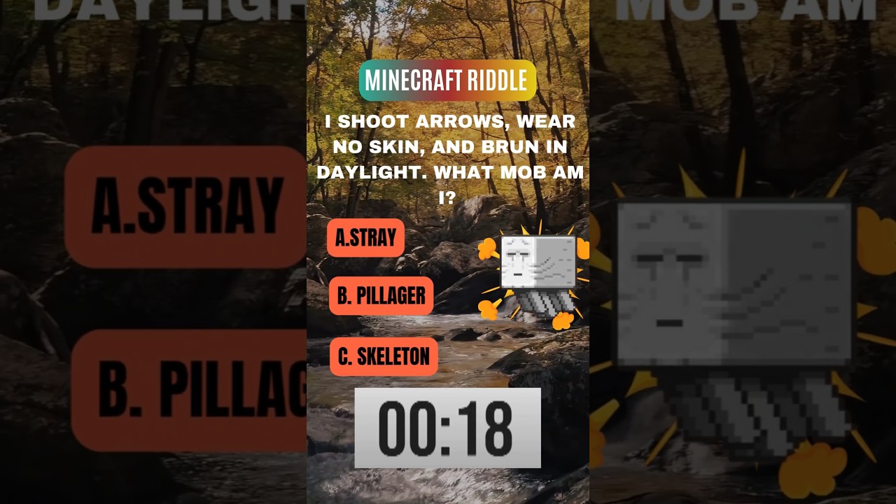 Minecraft Riddle Time! 🧠✨ 