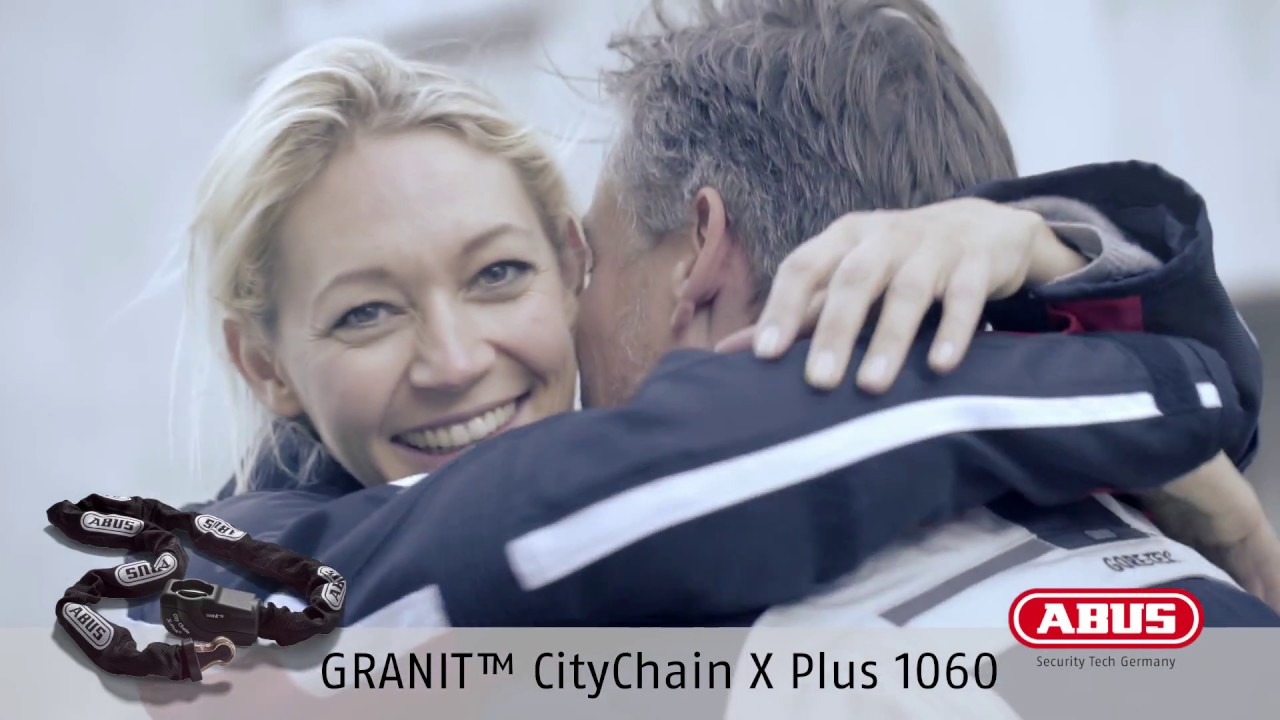 ABUS チェーンロック Granit City X Plus 1060 黒| Motardinn