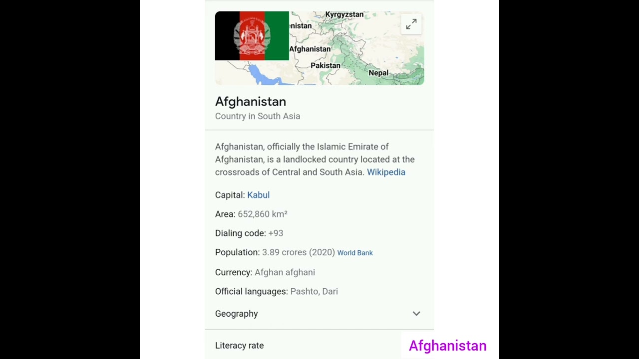 Afghanistan, Kabul, 