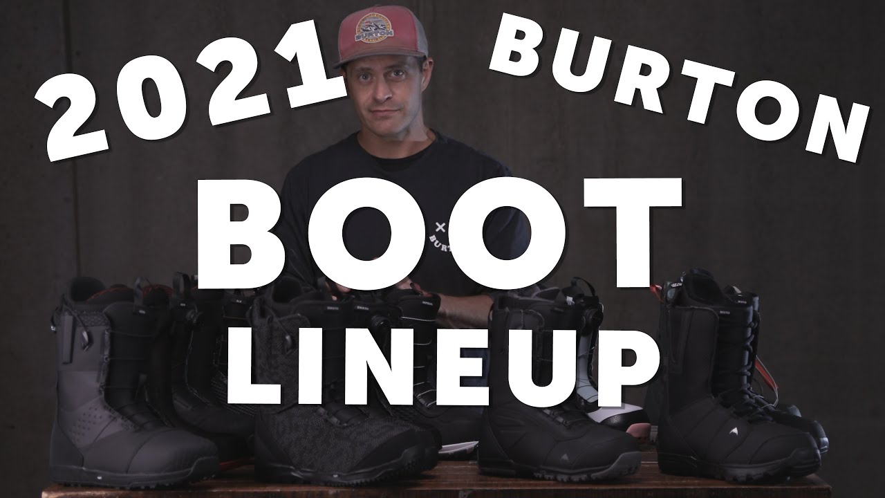 2021 Burton Snowboard Boot Lineup - YouTube