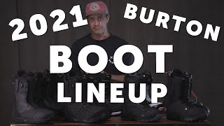 2021 Burton Snowboard Boot Lineup