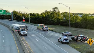 Tractor trailer overturned on Route 222 in Wyomissing