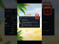 Summer Juice Card Hover Effect 🍹🌅 #programming #programmer #coding #developer #shorts #html