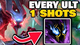 Enemy ADC did LEAST DMG because I keep 1 SHOTTING HIM | Nocturne Jungle S14