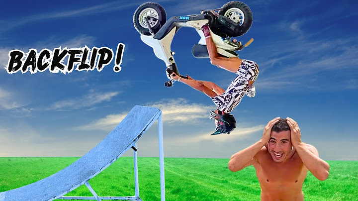 L'Acrobate - Backflip en Booster