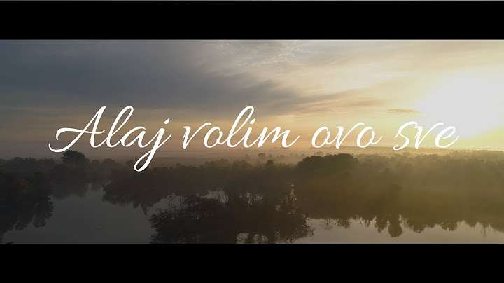 MIROSLAV ŠKORO - Alaj volim ovo sve (OFFICIAL VIDEO)